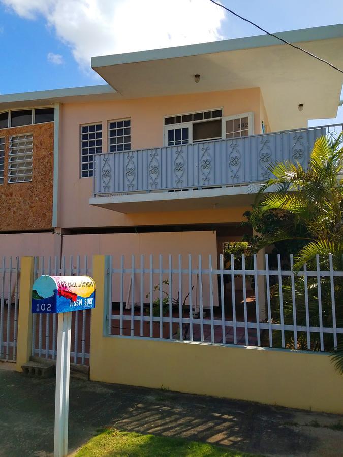 Wssm Surf House Bed and Breakfast Aguadilla Eksteriør billede